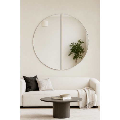 Lustro SWEET APPLE II – zestaw 2 luster dekoracyjnych do salonu, sypialni, łazienki